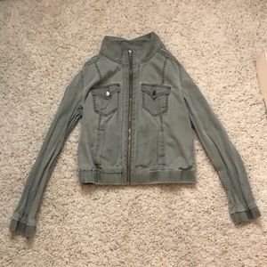 Nordstrom Green Utility Jacket